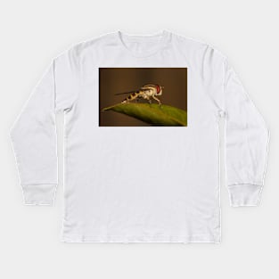 Perched Kids Long Sleeve T-Shirt